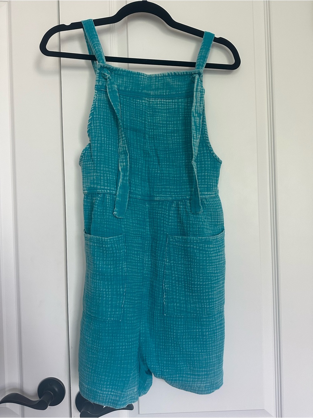 New Zenana Women’s Teal Cotton Gauze jumper   - Size Small